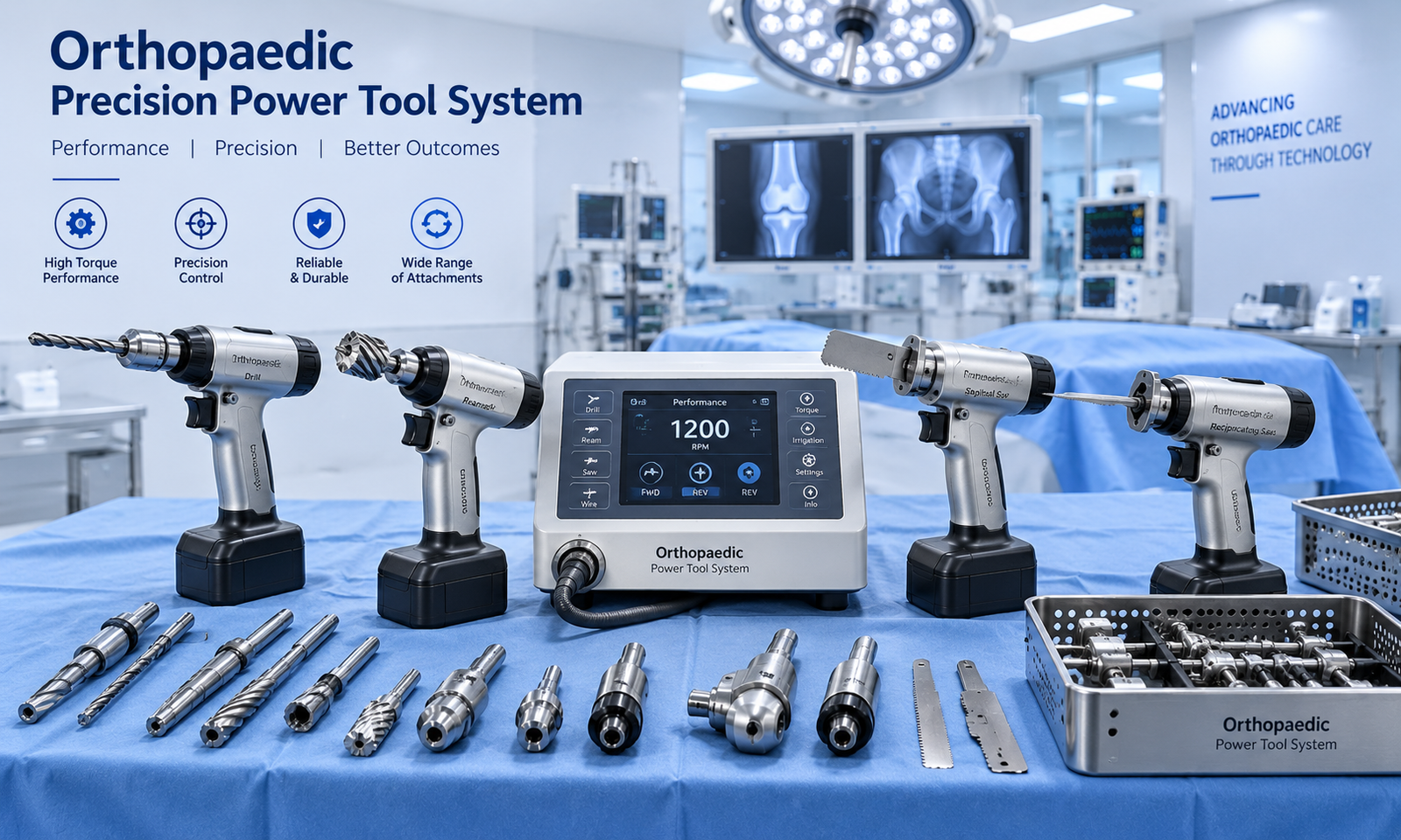 Orthopaedic Precision Power Tool System