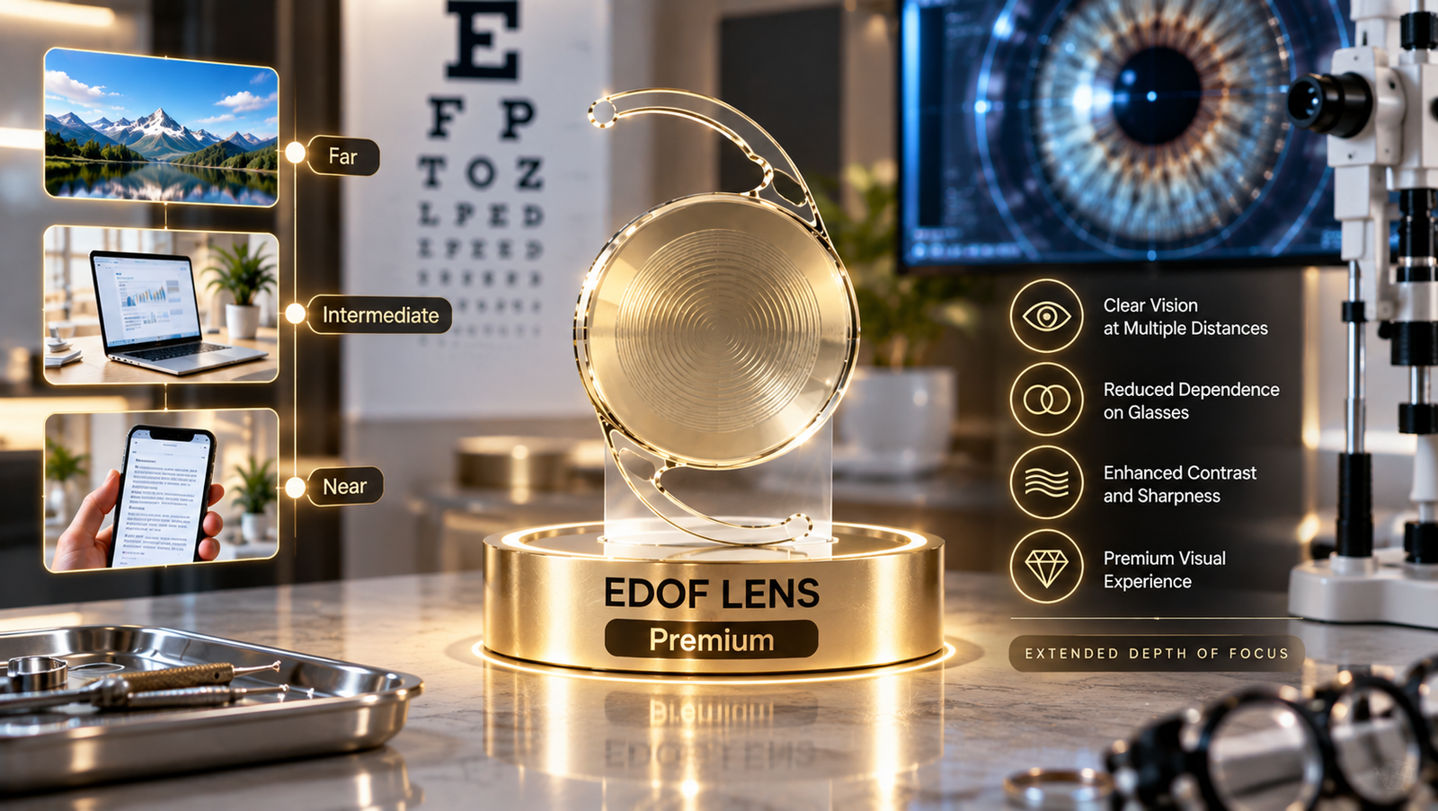Premium Trifocal / EDOF Toric IOL